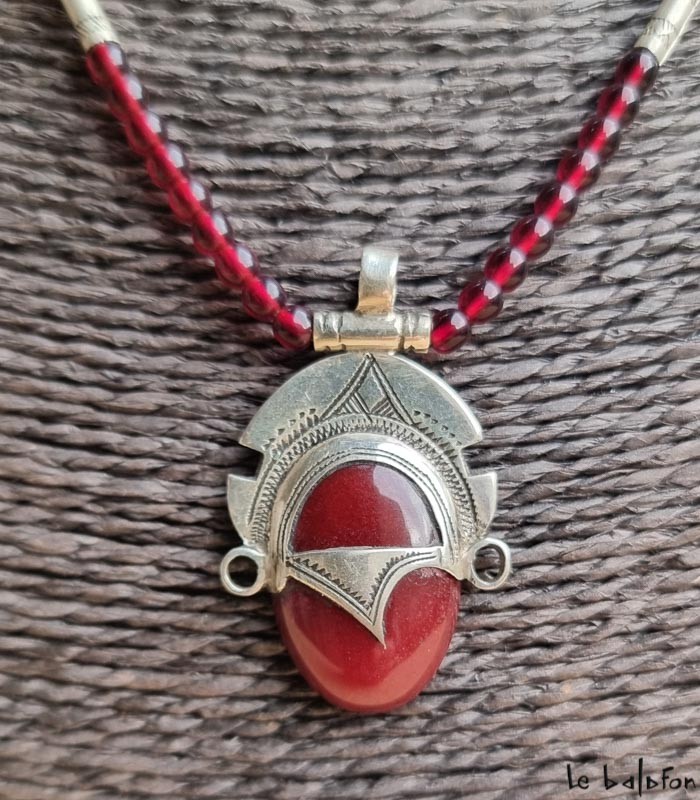 Collier Touareg pendentif Ekene - 2