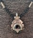 Collier Touareg pendentif noir Dayo - 2