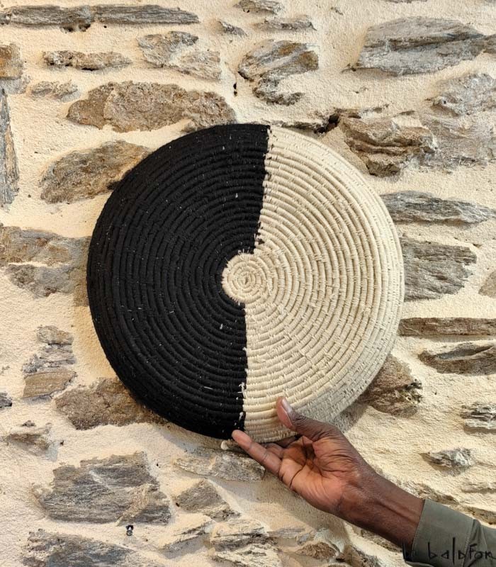 Plateau Berbère coloré traditionnel – motifs authentiques (Dupliqué) - 2