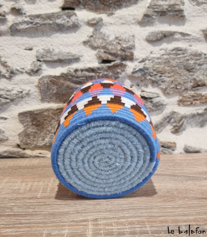Boîte Berbère Colorée – Déco Bohème en Fibres Naturelles (Dupliqué) - 2