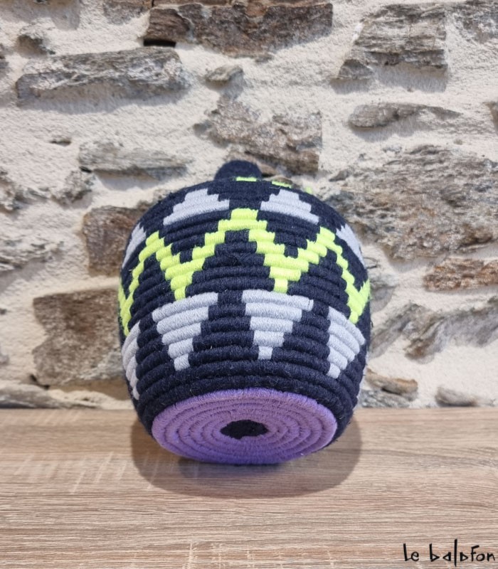 Boîte Berbère de Rangement en Fibres Végétales et Laine (Dupliqué) - 2