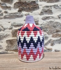 Boîte Berbère Multicolore – Déco Ethnique Chic
