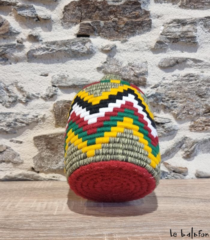 Collection de Boîtes Berbères Colorées en Fibres Naturelles (Dupliqué) - 2