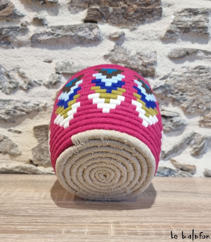 Boîte Berbère Colorée aux Motifs Traditionnels (Dupliqué) - 2