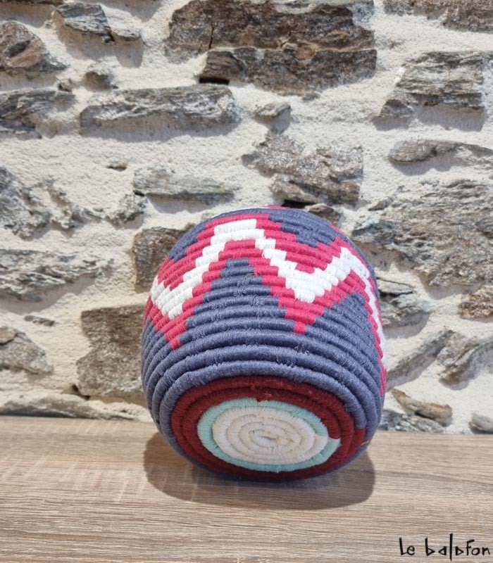 Boîte Berbère Graphique en Laine Colorée (Dupliqué) - 2