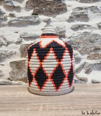 Boîte Berbère Multicolore – Déco bohème Lumineuse
