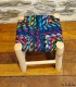 Tabouret Boucherouite coloré - 2