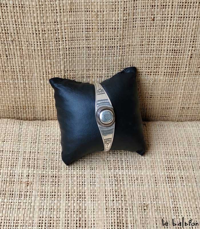 Bracelet Touareg en argent Chibuzo - 2