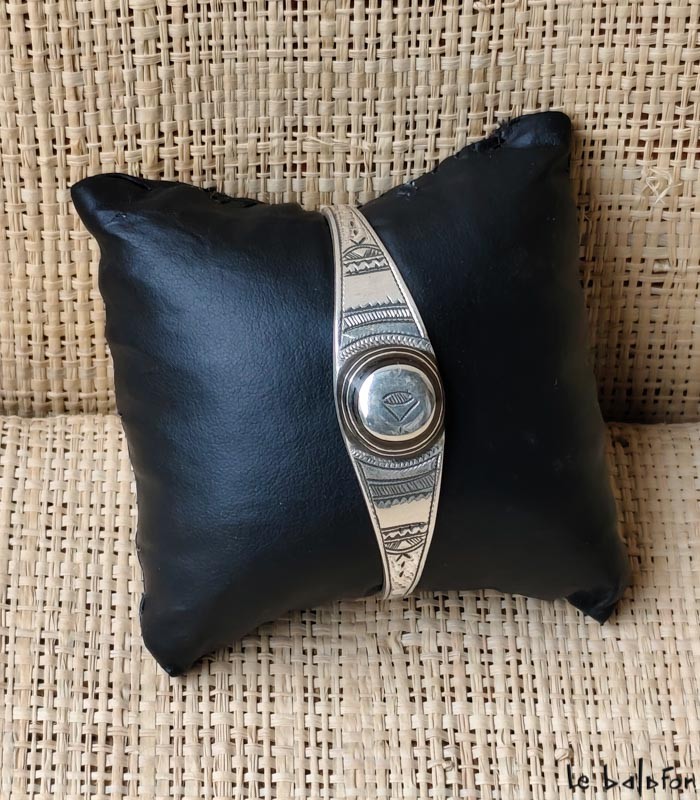 Bracelet Touareg en argent Chibuzo - 3