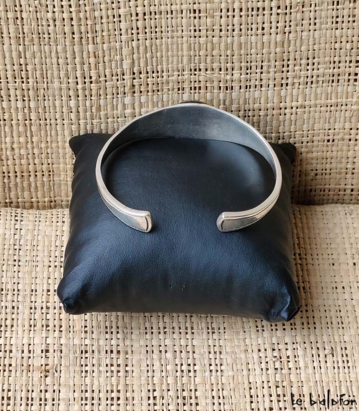 Bracelet Touareg en argent Chibuzo - 4