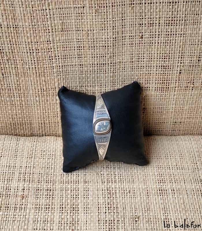 Bracelet Touareg en argent Chibuike - 1