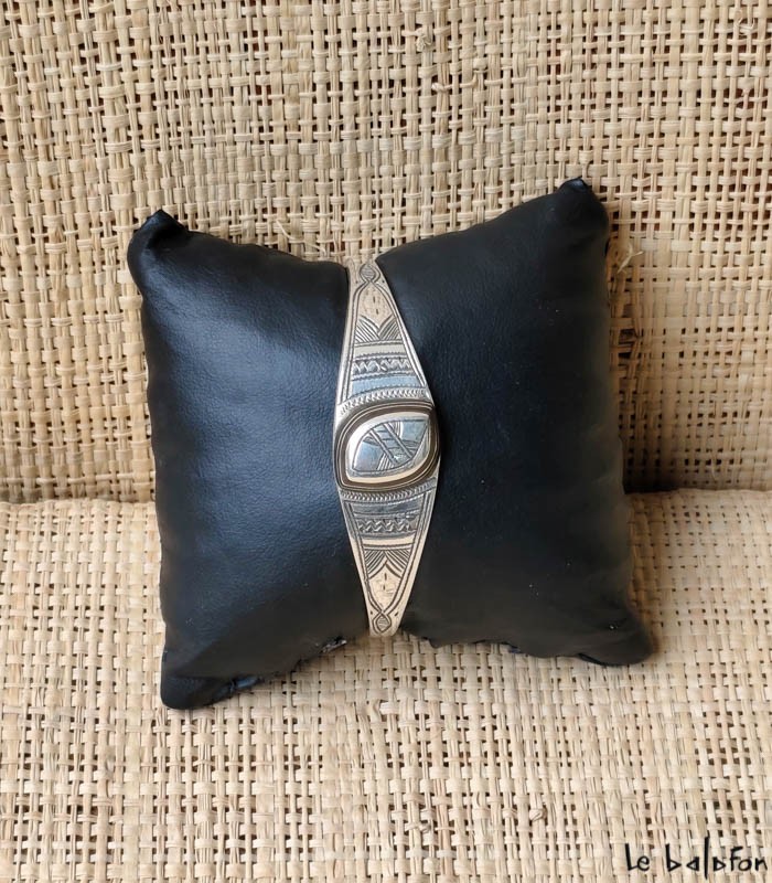 Bracelet Touareg en argent Chibuike - 2