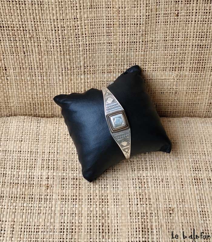 Bracelet Touareg en argent Chiamaka - 2