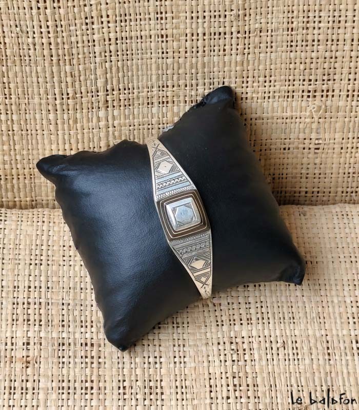 Bracelet Touareg en argent Chiamaka - 3