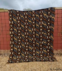 Grand plaid bogolan ethnique africain