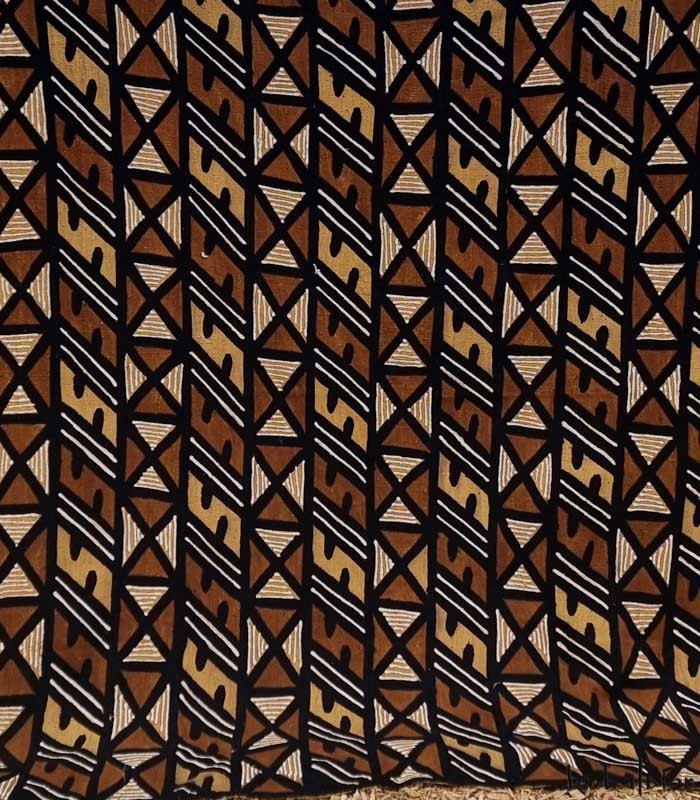 Bogolan plaid ethnique africain - 2