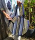 Sac rond en tissu wax "Baoulé" Artisanat du Sénégal - 3