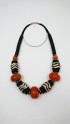 collier ethnique africain artisanal grosses perles