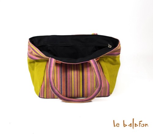 sac à mains africain en coton création africaine Le Balafon Nantes