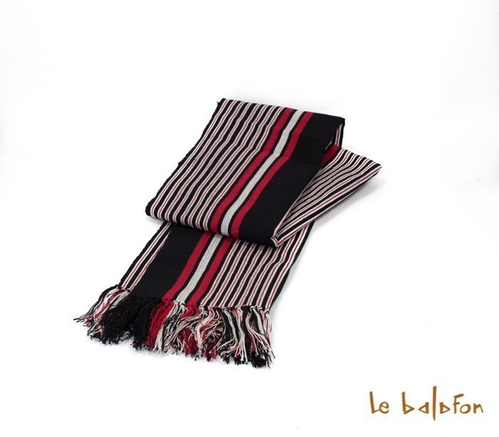 Echarpe en coton tissé Sidonie