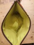 Pochette wax et toile de jute
