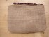 Pochette wax et toile de jute