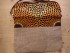 Pochette wax et toile de jute