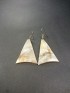 boucles d'oreilles ethniques en corne de zebu