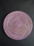 Set de table rond en osier | vannerie sénégalaise