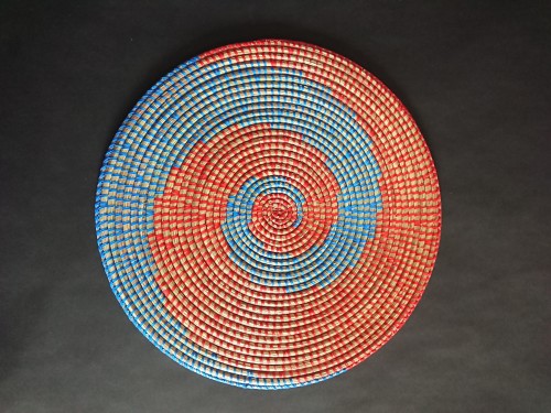 Set de table rond en osier | vannerie sénégalaise