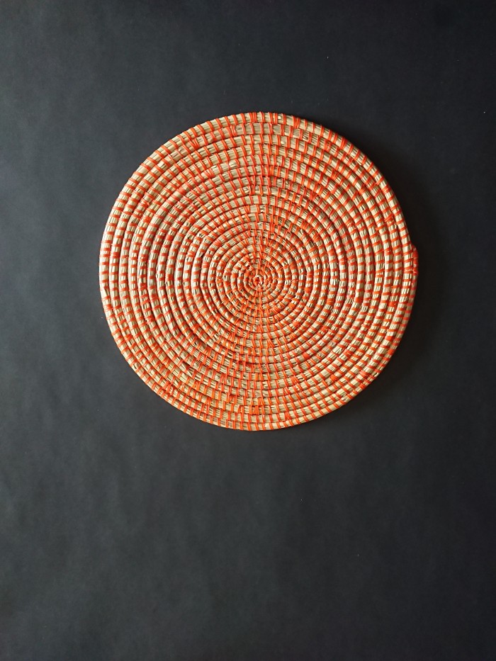 Set de table rond en osier | vannerie sénégalaise