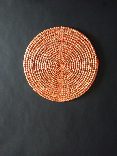 Set de table rond en osier | vannerie sénégalaise