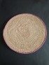 Set de table rond en osier | vannerie du burkina faso