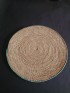 Set de table rond en osier | vannerie du burkina faso
