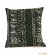 housse de coussin ethnique africain bogolan