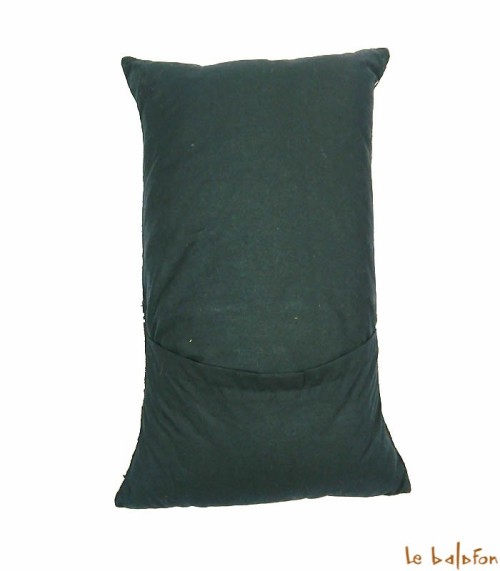 housse de coussin ethnique africain bogolan