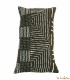 housse de coussin ethnique africain bogolan