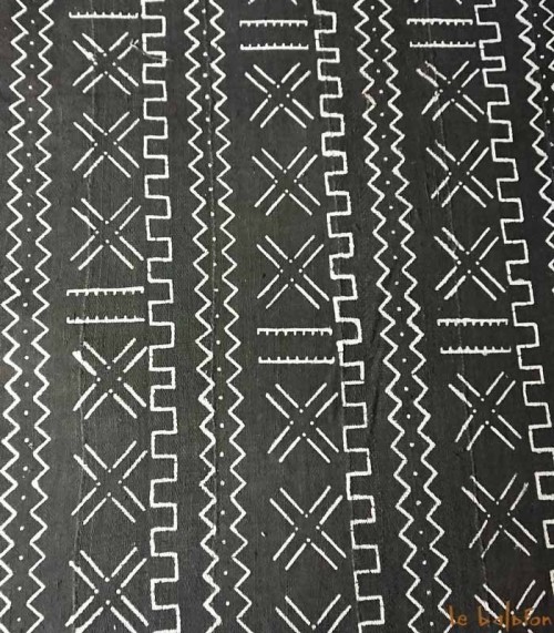 Plaid ethnique africain bogolan