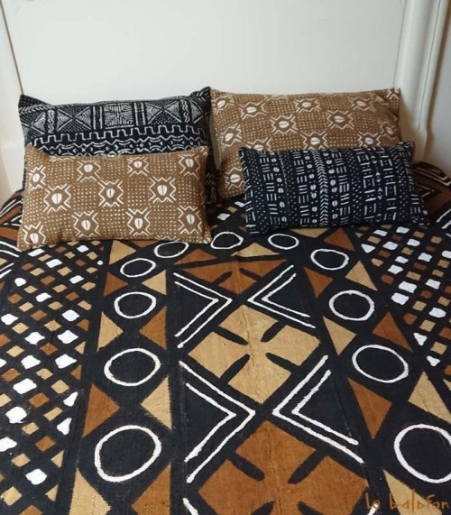 Plaid ethnique africain bogolan