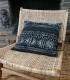 housse de coussin ethnique africain bogolan