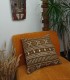 housse de coussin ethnique africain bogolan
