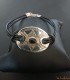 Bracelet Ethnique Touareg en Argent et cuir