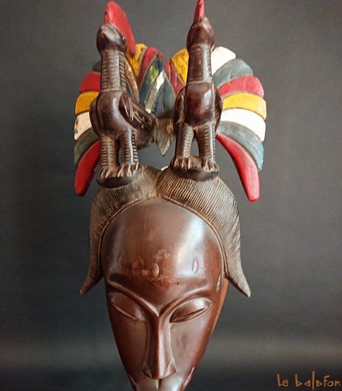 Masque Yaouré kokole kwain- Cote d'Ivoire