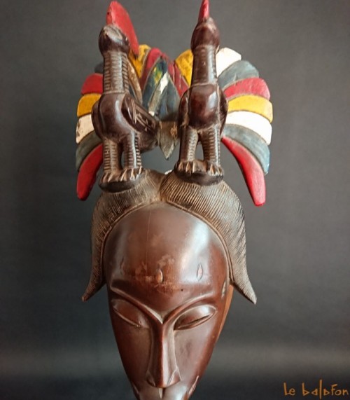 Masque Yaouré kokole kwain- Cote d'Ivoire