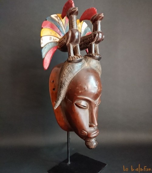 Masque Yaouré kokole kwain- Cote d'Ivoire