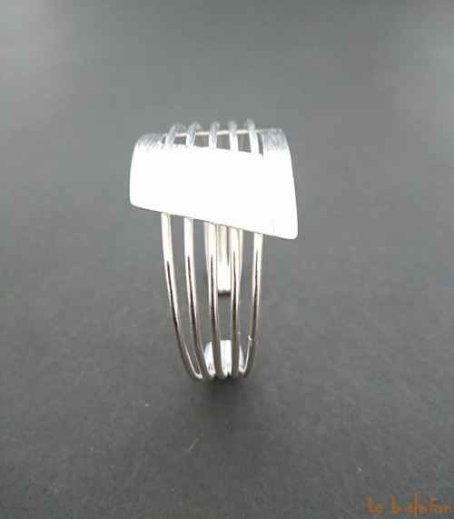 Bracelet ethnique en argent