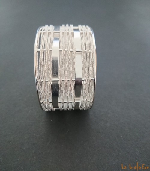Bracelet ethnique en argent