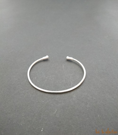 Bracelet jonc en argent