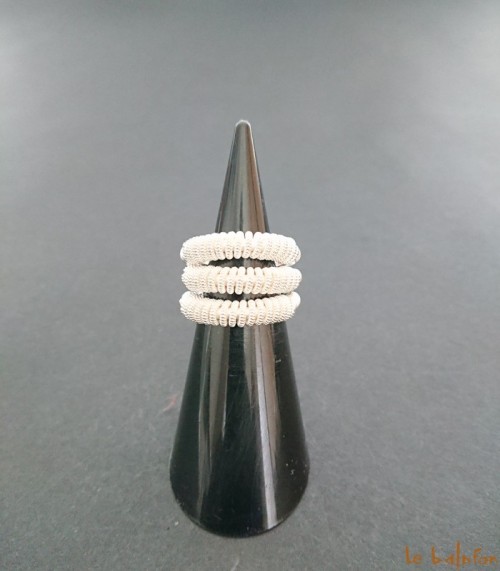 Bague ethnique en argent