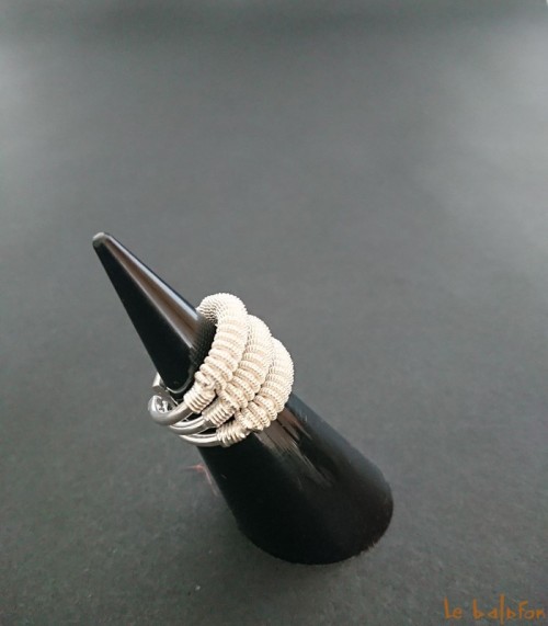 Bague ethnique en argent